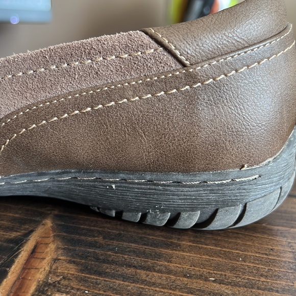 Natural Soul by Naturalizer Suede Loafers with Leather Size 9 - Picture 8 of 10